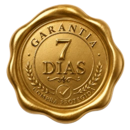 Selo de garantia de 7 dias — compra protegida